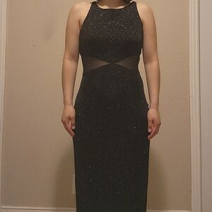 Betsy & Adam Glitter Gown